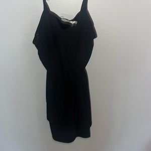 Great condition black v-neck romper!!